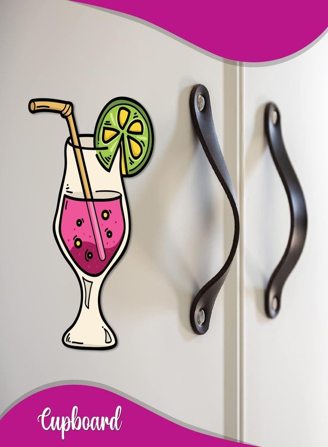 Bhai Please Cocktail Wooden Fridge Magnet - Christmas, Secret Santa Gifts - Image 3